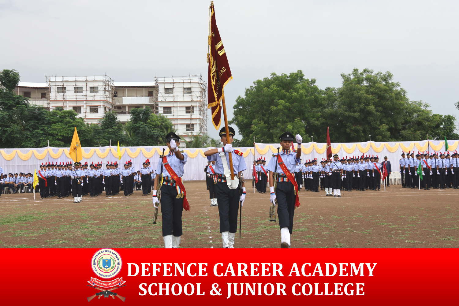 77th independence day in military school chhatrapatisambhajinagar